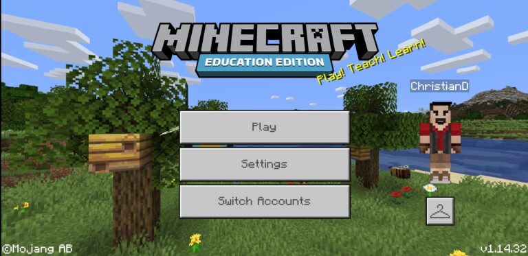 Screengrab of the Minecraft: Education Edition