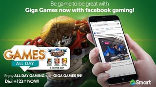 Featured image for Smart’s Giga Games promo now comes with Facebook Gaming